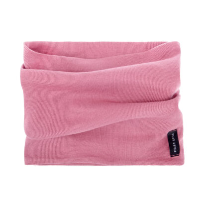 DEAR SOPHIE Różowy prążkowany komin ONE SIZE