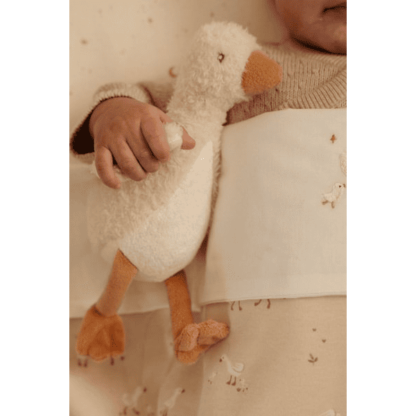 Little Dutch Przytulanka gąska 25 cm Newborn Naturals - obrazek 4