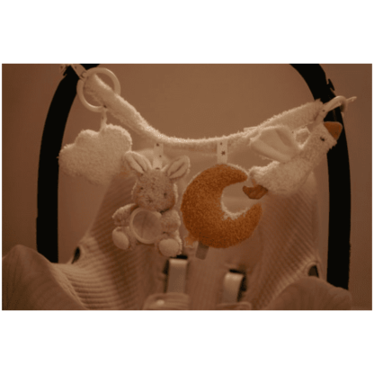 Little Dutch Zawieszka interaktywna do wózka/fotelika Newborn Naturals - obrazek 3
