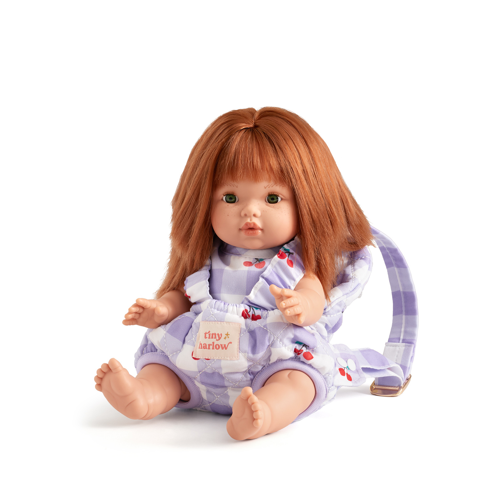 Tiny Harlow Nosidełko dla lalki Lilac Cherry - obrazek 3