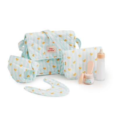 Tiny Harlow Torba z akcesoriami dla lalek Blue Ducky - obrazek 4