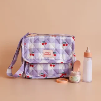 Tiny Harlow Torba z akcesoriami dla lalek Lilac Cherry