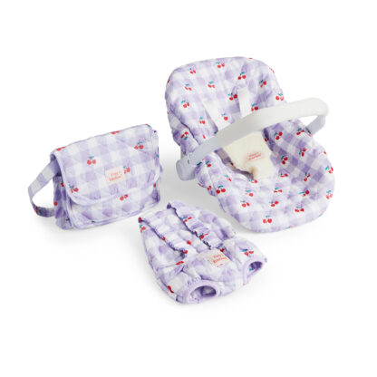 Tiny Harlow Torba z akcesoriami dla lalek Lilac Cherry - obrazek 5