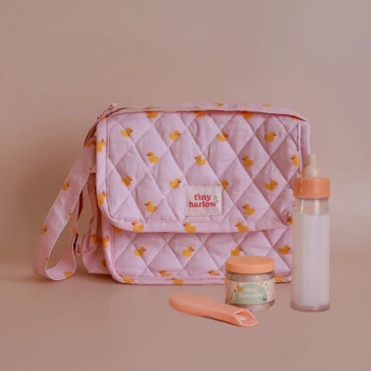 Tiny Harlow Torba z akcesoriami dla lalek Pink Ducky