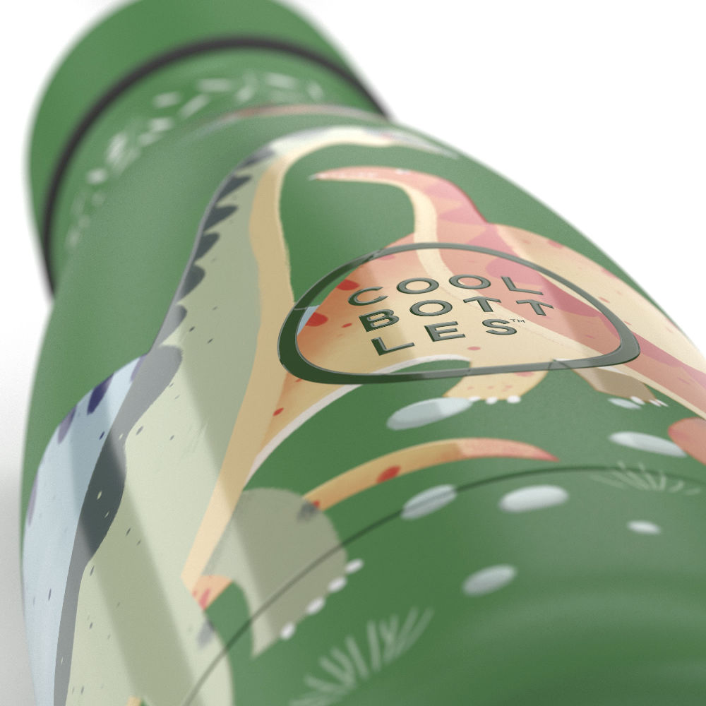 Cool Bottles Butelka termiczna Kids 350 ml Jurassic Era - obrazek 4