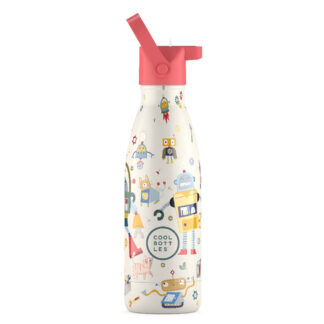 Cool Bottles Butelka termiczna Kids 350 ml Messy Robots