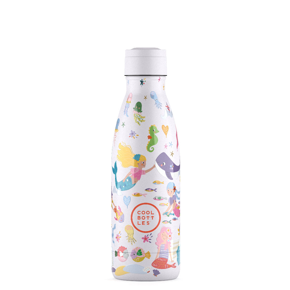 Cool Bottles Butelka termiczna Kids 350 ml Sweet Mermaids - obrazek 3