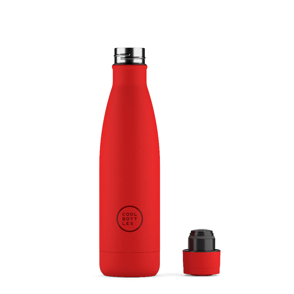 Cool Bottles Butelka termiczna 500 ml Vivid Red - obrazek 3