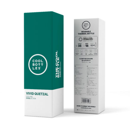 Cool Bottles Butelka termiczna 500 ml Vivid Quetzal - obrazek 5
