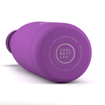 Cool Bottles Butelka termiczna 500 ml Vivid Violet - obrazek 4
