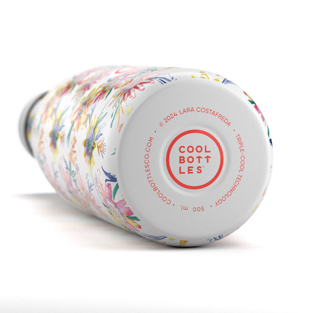 Cool Bottles Butelka termiczna Xclusive! 500 ml Lara Costafreda – Secret Blossoms - obrazek 4