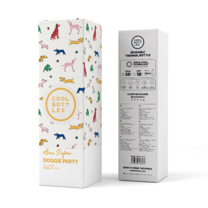 Cool Bottles Butelka termiczna Xclusive! 500 ml Arno Dufour – Doggie Party - obrazek 5