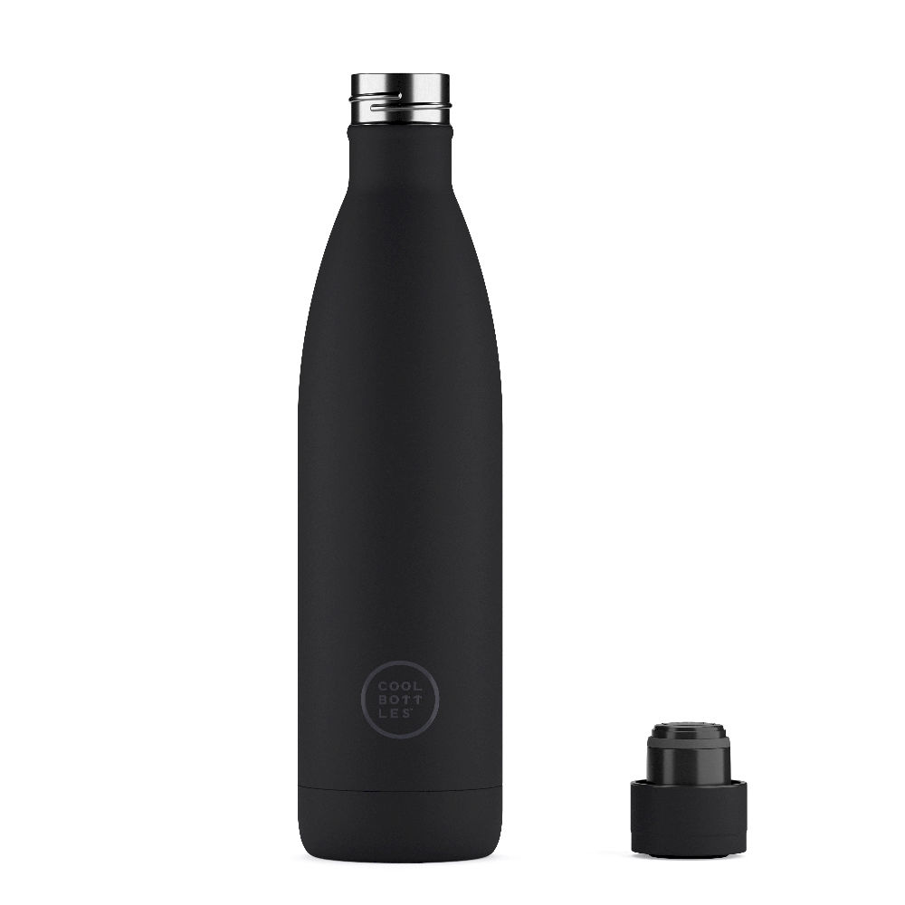 Cool Bottles Butelka termiczna 750 ml Mono Black - obrazek 3