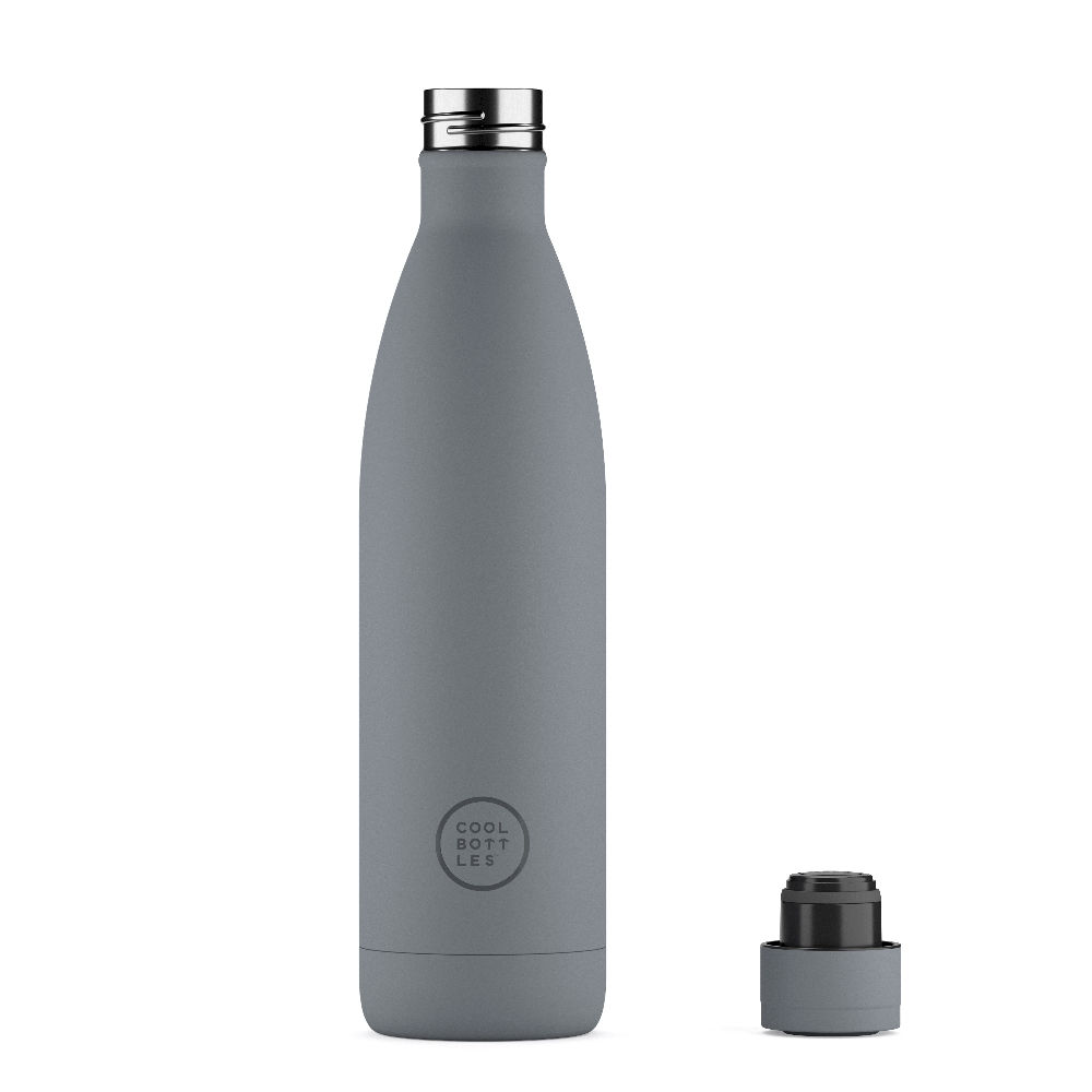 Cool Bottles Butelka termiczna 750 ml Pastel Grey - obrazek 3