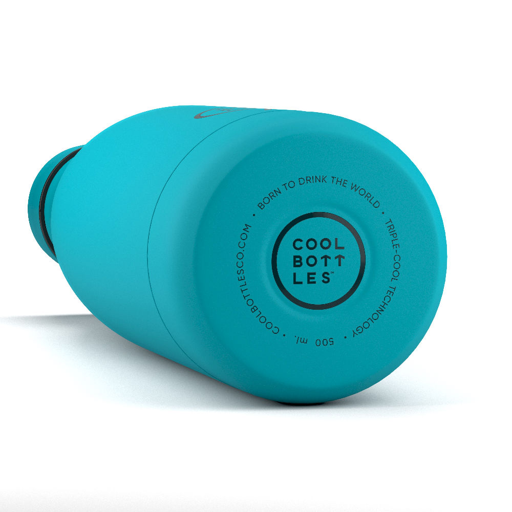 Cool Bottles Butelka termiczna 750 ml Vivid Turquoise - obrazek 4
