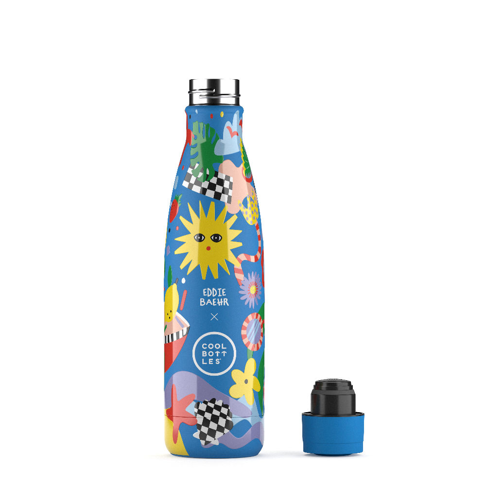 Cool Bottles Butelka termiczna Xclusive! 500 ml Eddie Baehr – Sunshine Fiesta - obrazek 3