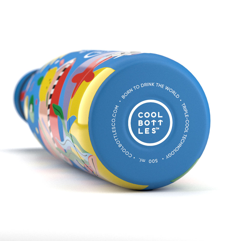 Cool Bottles Butelka termiczna Xclusive! 500 ml Eddie Baehr – Sunshine Fiesta - obrazek 4