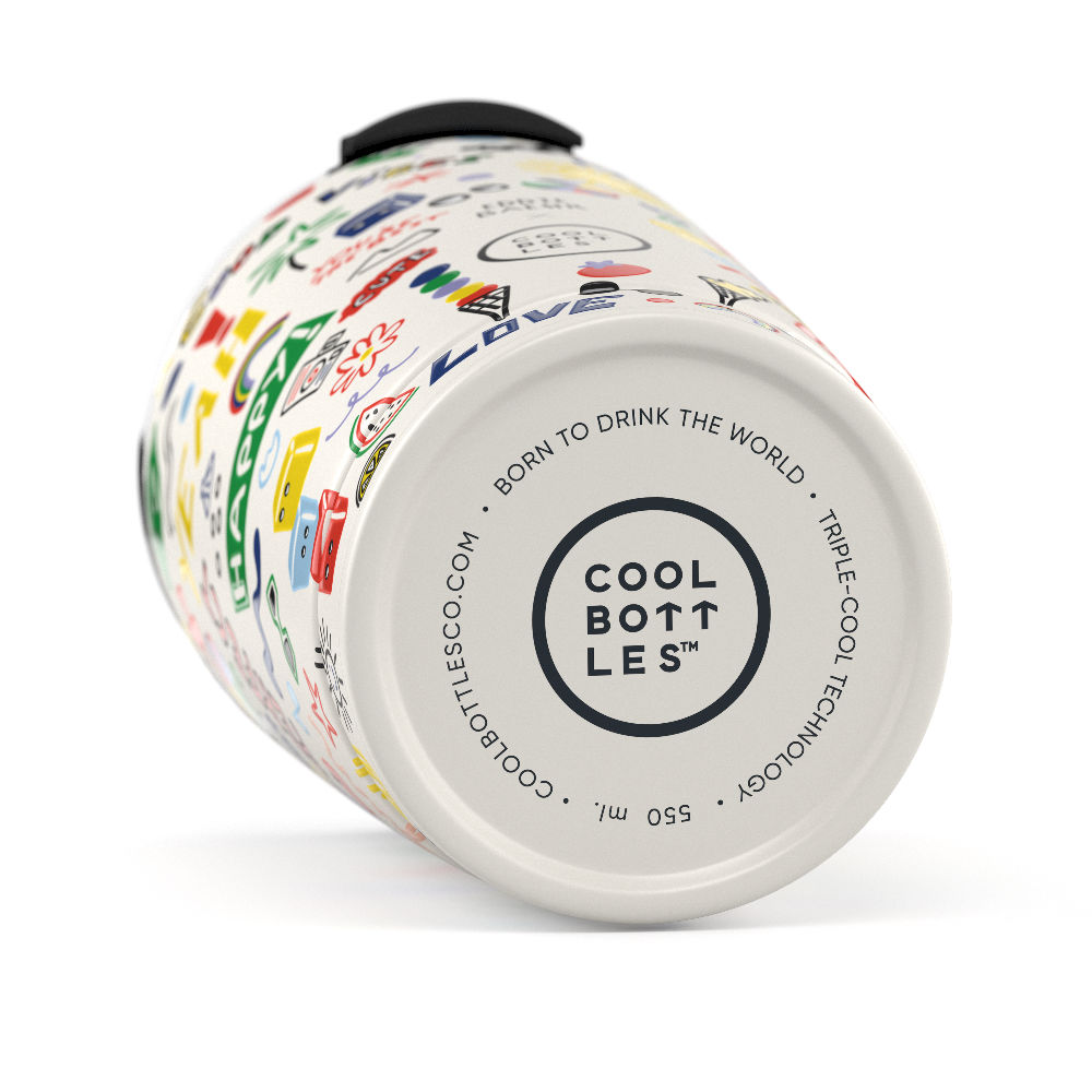 Cool Bottles Kubek termiczny 550 ml Xclusive! Eddie Baehr – Good Vibes - obrazek 3