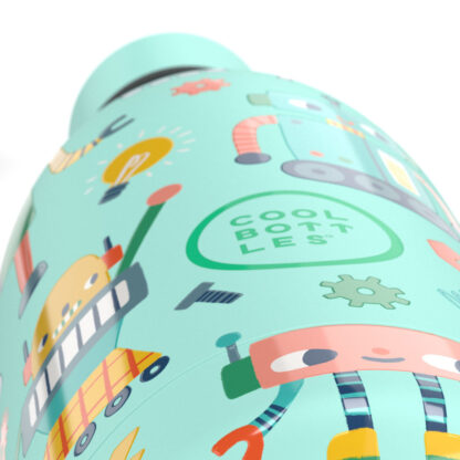 Cool Bottles Butelka termiczna Kids 500 ml Short Circuit - obrazek 4