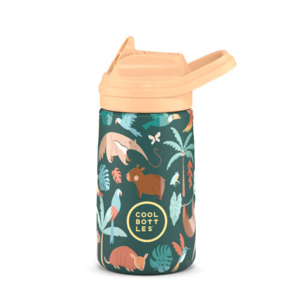 Cool Bottles Butelka termiczna Kiddies 350 ml Rainforest Refuge - obrazek 3