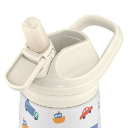 Cool Bottles Butelka termiczna Kiddies 350 ml Little Wheels - obrazek 4