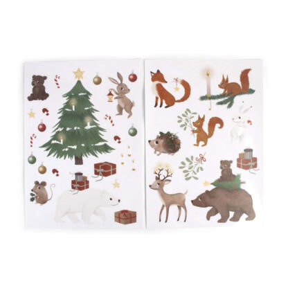 Filibabba Naklejki na okno Forest friends - obrazek 2