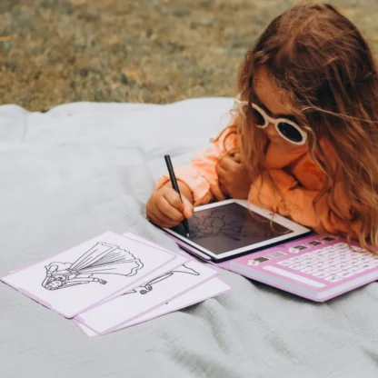 Kidywolf Podświetlany tablet do rysowania KIDYDRAW-MINI - PRINCESSES - obrazek 5