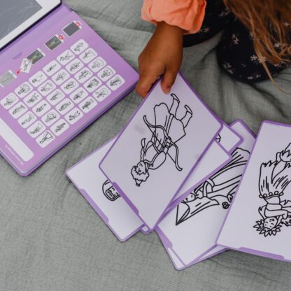 Kidywolf Podświetlany tablet do rysowania KIDYDRAW-MINI - PRINCESSES - obrazek 6