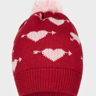 KID STORY Czapka z wełny merino SWEET HEART