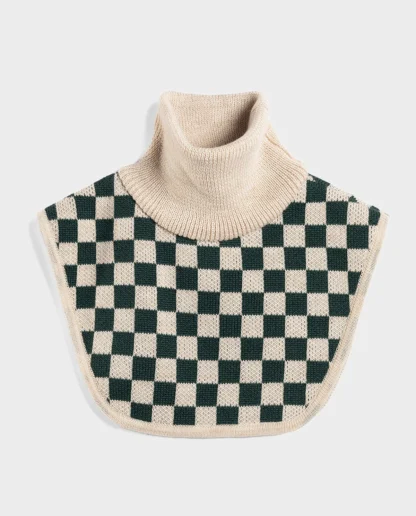 KID STORY Komin Merino GREEN CHESSBOARD