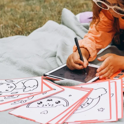 Kidywolf Podświetlany tablet do rysowania KIDYDRAW-MINI - KAWAII - obrazek 7