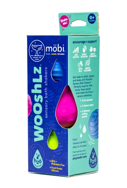 Mobi Wooshlz Sensoryczne Piłeczki do Kąpieli - obrazek 2