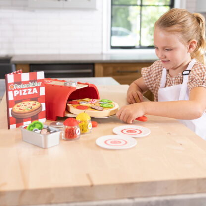 Fat Brain Toys Zestaw do Pieczenia Pizzy. Pretendables - obrazek 6