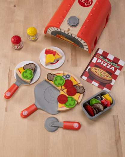 Fat Brain Toys Zestaw do Pieczenia Pizzy. Pretendables - obrazek 7
