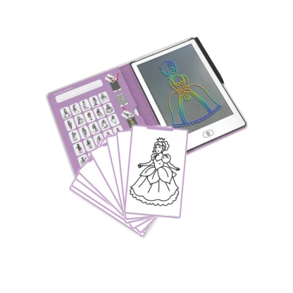 Kidywolf Podświetlany tablet do rysowania KIDYDRAW-MINI - PRINCESSES - obrazek 3