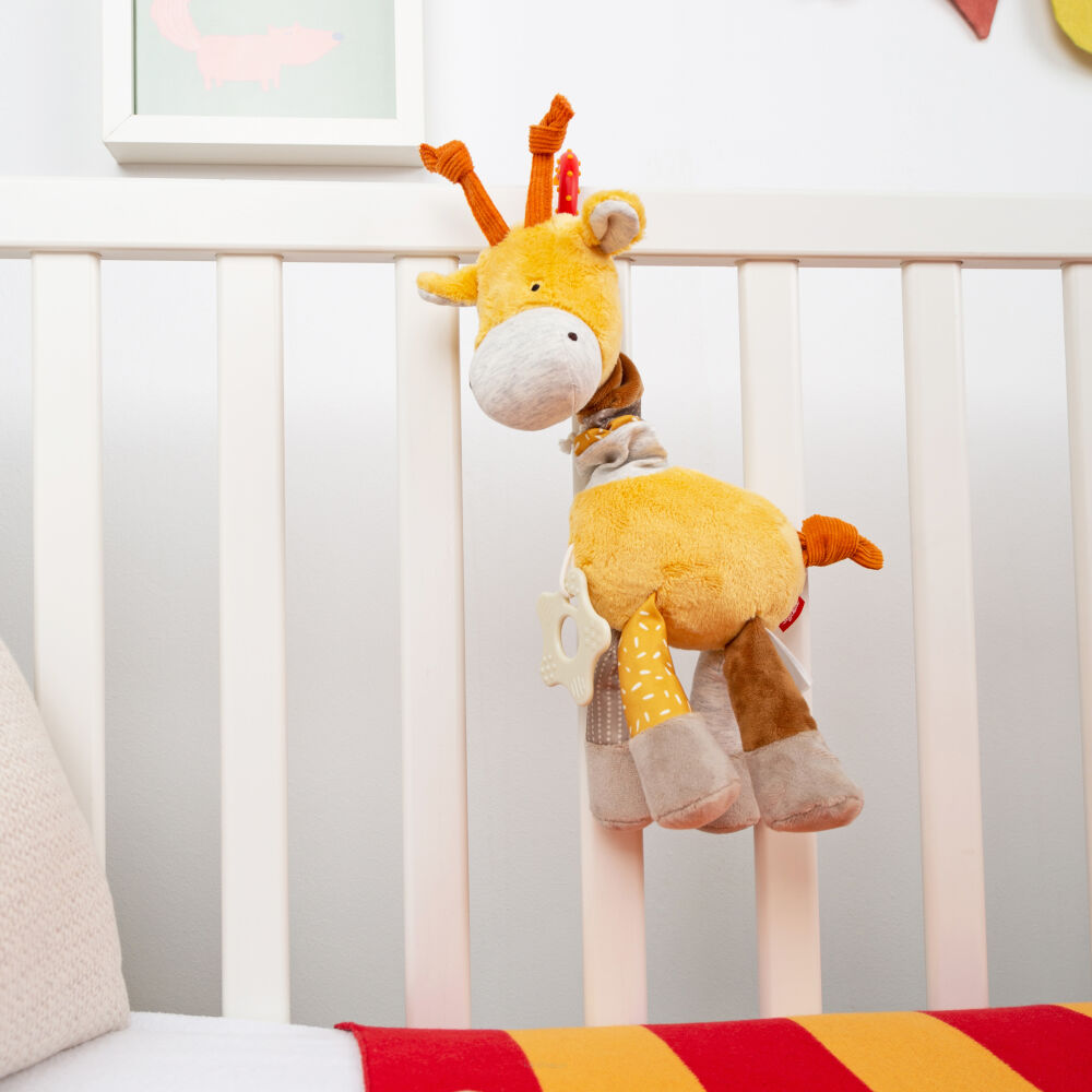 Sigikid Zabawka rozwojowa Żyrafa szeleścik grzechotka - obrazek 10