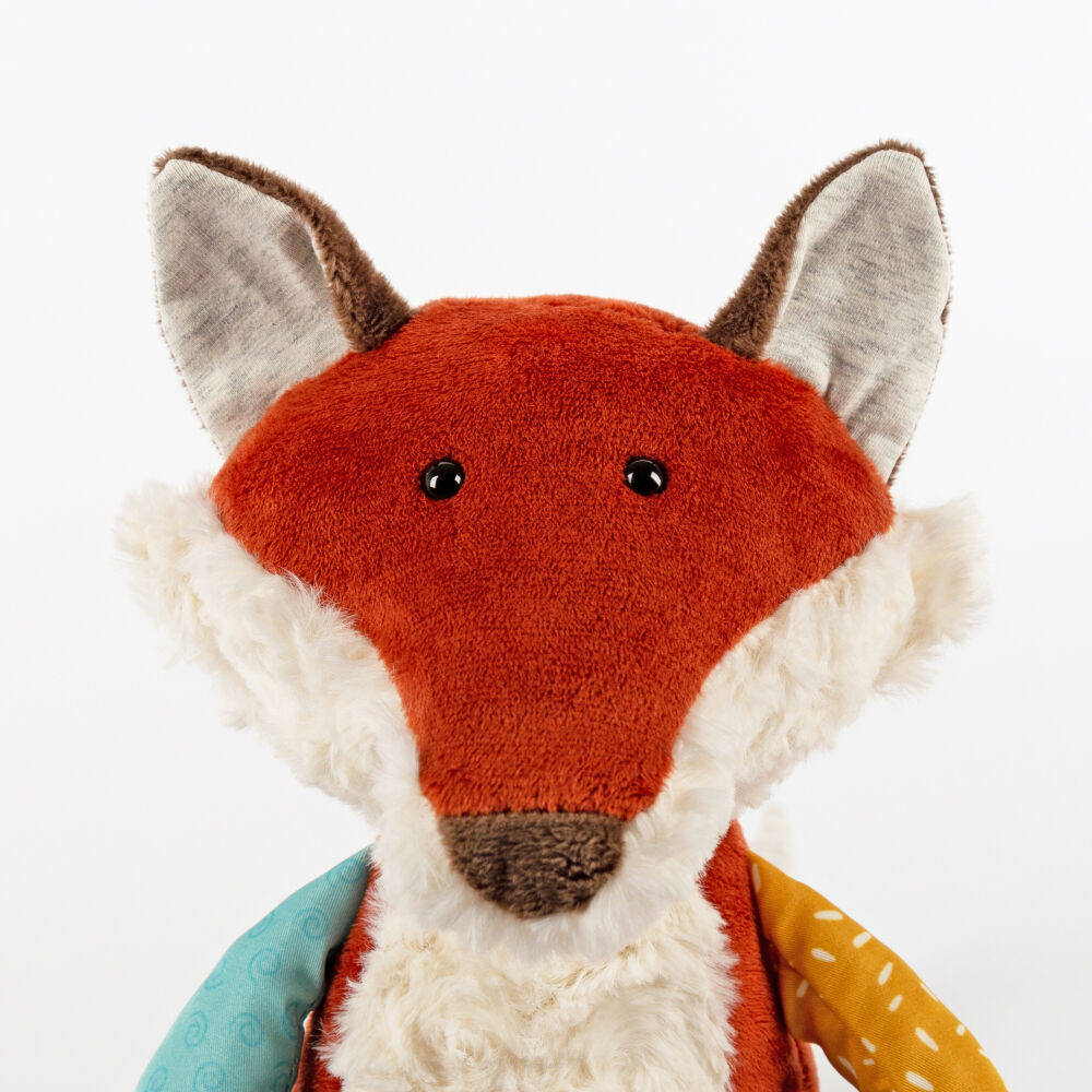 Sigikid Zabawka rozwojowa Lisek szeleścik grzechotka - obrazek 2