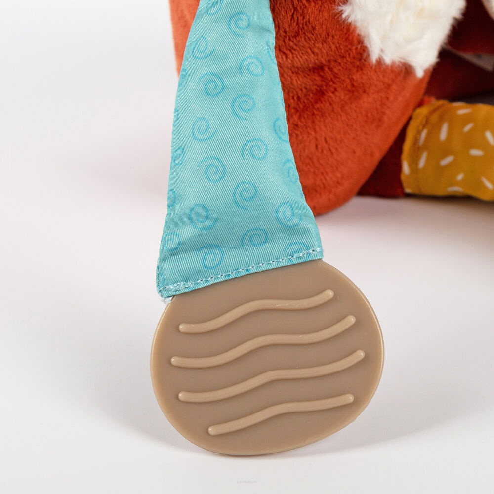 Sigikid Zabawka rozwojowa Lisek szeleścik grzechotka - obrazek 8