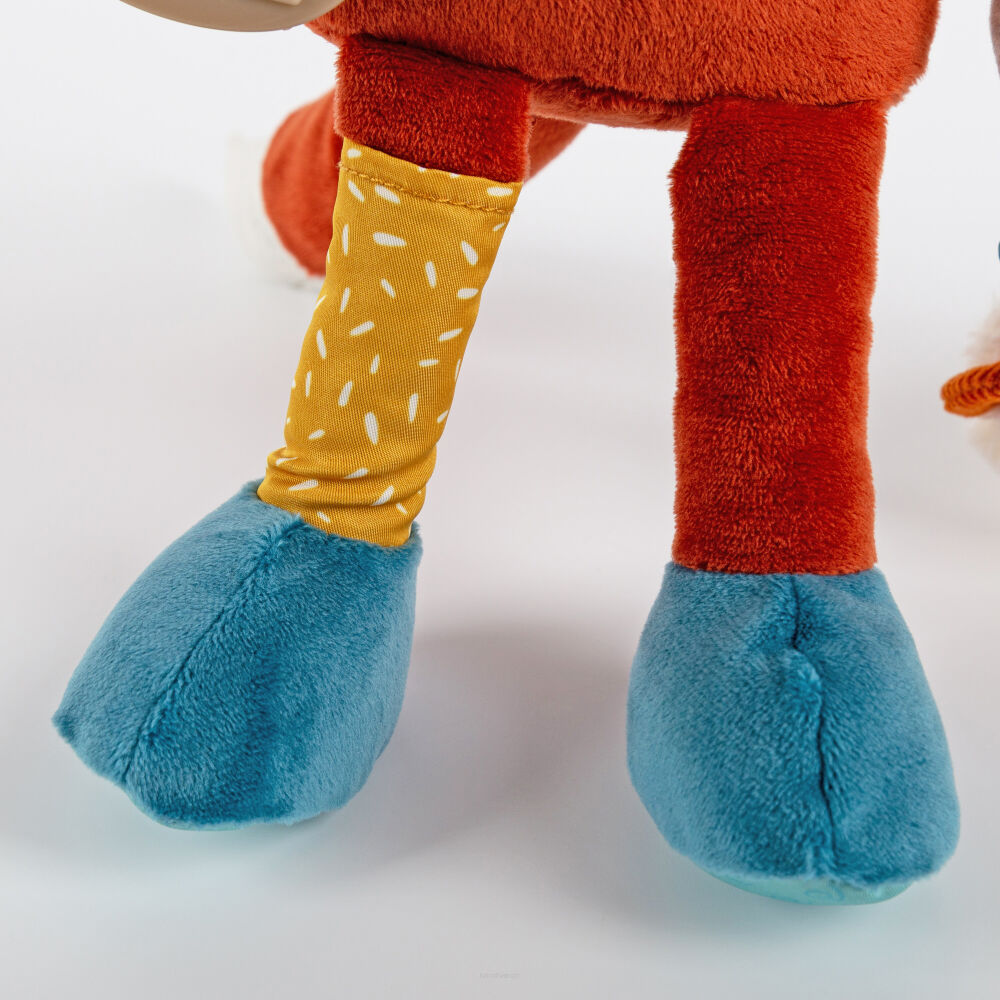 Sigikid Zabawka rozwojowa Lisek szeleścik grzechotka - obrazek 7