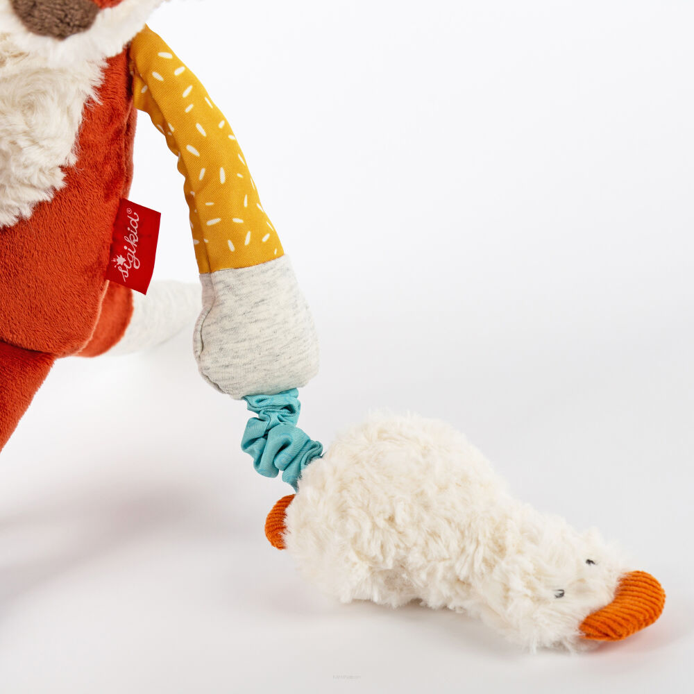 Sigikid Zabawka rozwojowa Lisek szeleścik grzechotka - obrazek 5