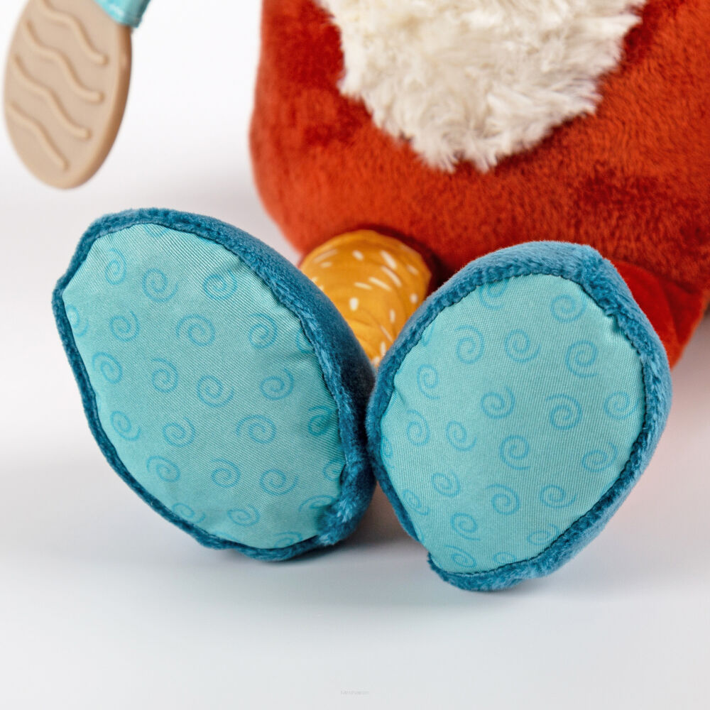 Sigikid Zabawka rozwojowa Lisek szeleścik grzechotka - obrazek 4