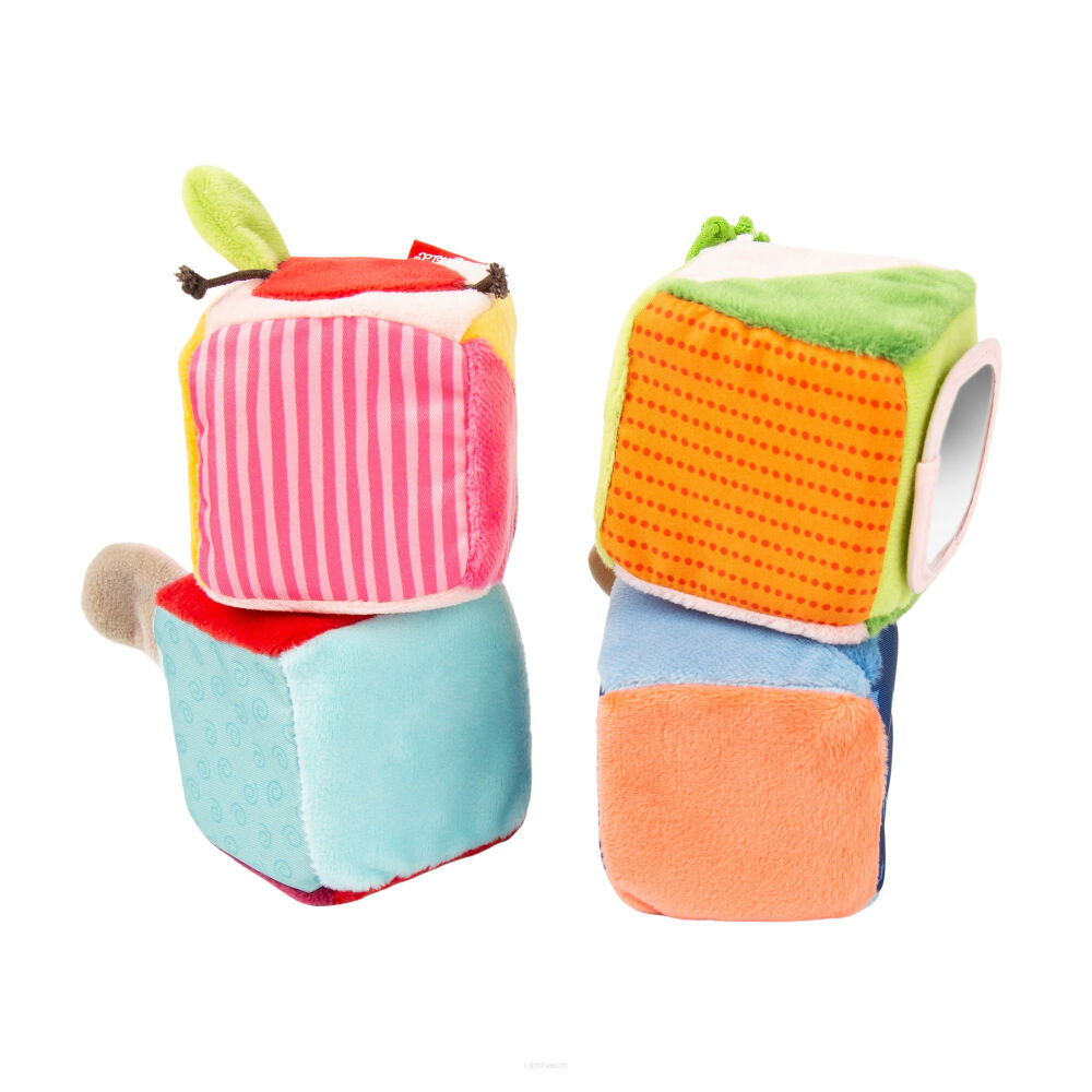 Sigikid Zestaw miękkich kostek do zabawy - obrazek 5