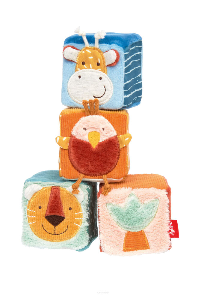 Sigikid Zestaw miękkich kostek do zabawy - obrazek 2