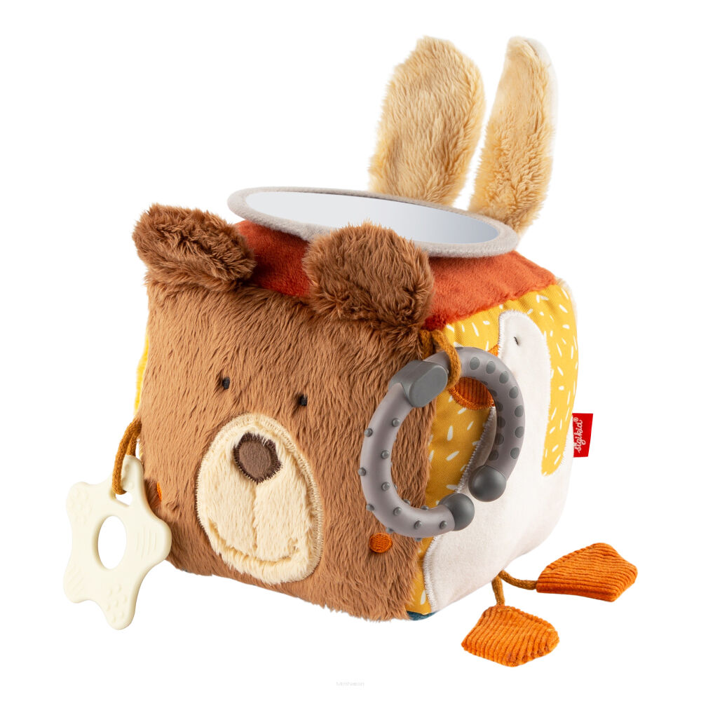 Sigikid Miękka interaktywna kostka zwierzątka - obrazek 5