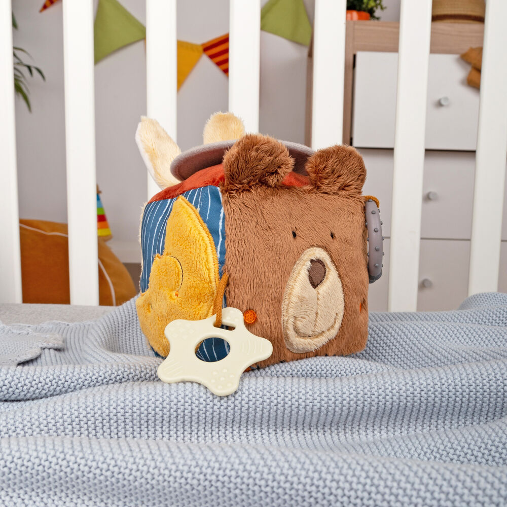 Sigikid Miękka interaktywna kostka zwierzątka - obrazek 9