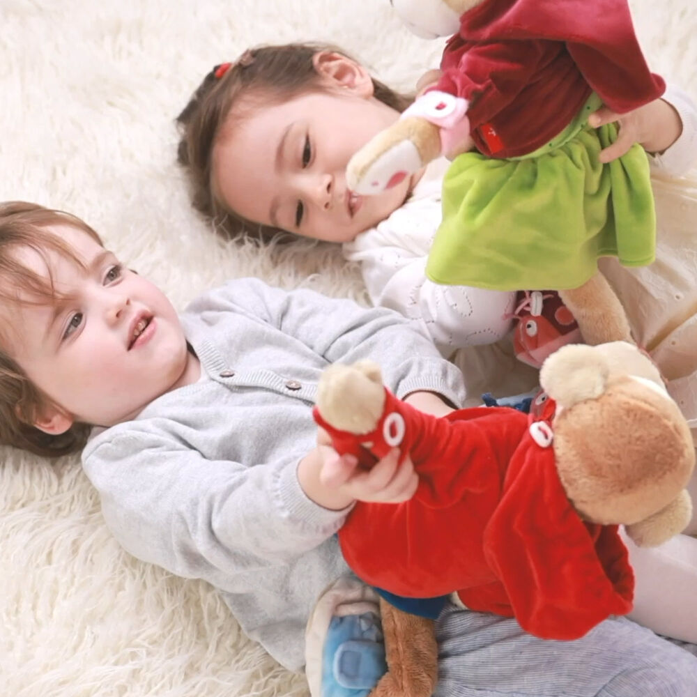 Sigikid Pluszowa zabawka edukacyjna Małpka lalka do przebierania - obrazek 14