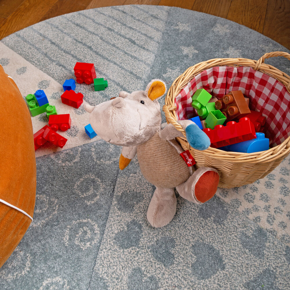 Sigikid Pierwsza przytulanka Hipopotam patchworkowa maskotka - obrazek 8