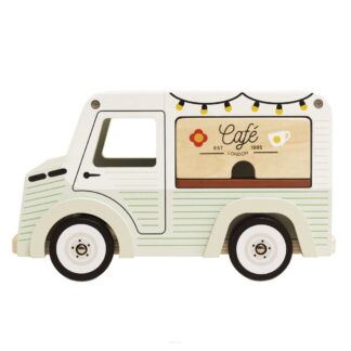 Le Toy Van Drewniany samochód retro kawiarnia zabawka dla dzieci sklep kawa