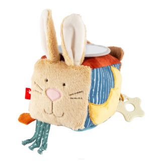 Sigikid Miękka interaktywna kostka zwierzątka