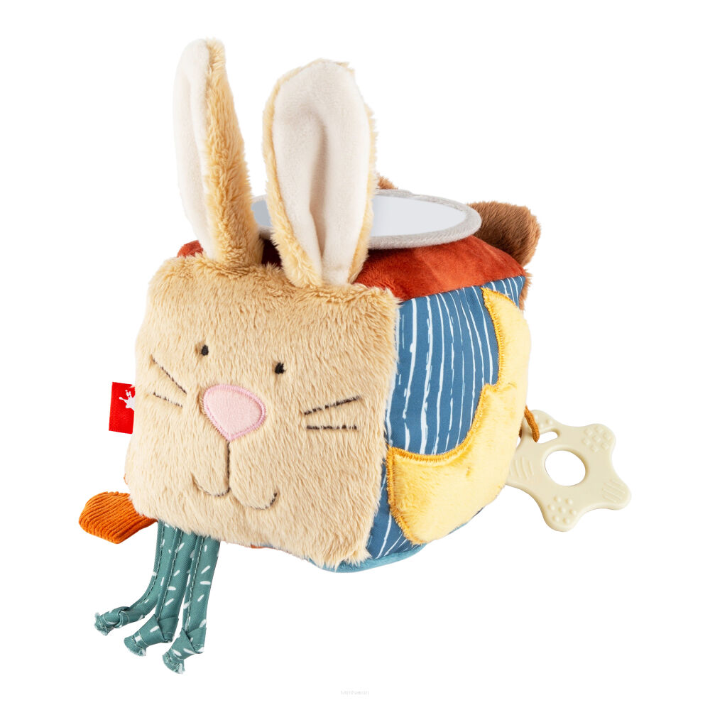 Sigikid Miękka interaktywna kostka zwierzątka